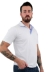 POLO CAMICIA MEZZA MANICA BIANCA
