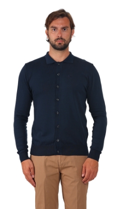 POLO CAMICIA FRESCA BLU