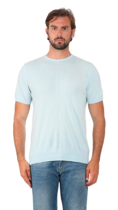 T-SHIRT MINILOGO 2.0 AZZURRA