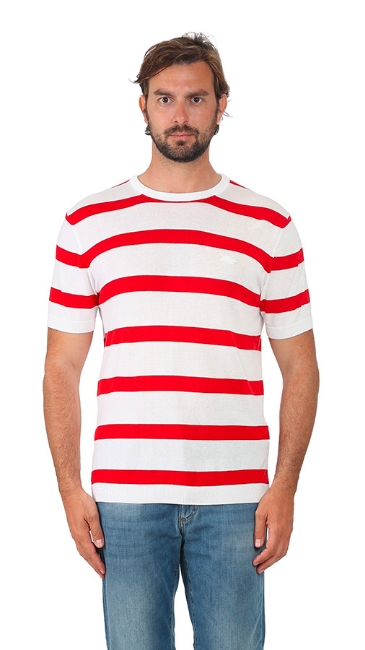 T-SHIRT RIGA LARGA ROSSA