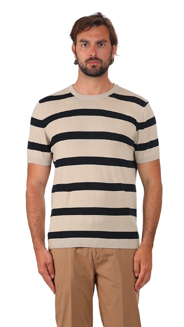 T-SHIRT RIGA LARGA NERO
