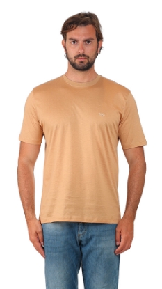 T-SHIRT FILO DI SCOZIA BEIGE