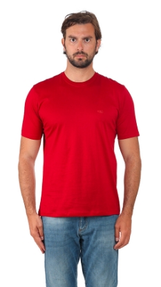 T-SHIRT FILO DI SCOZIA ROSSA