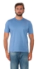 T-SHIRT FILO DI SCOZIA AZZURRA