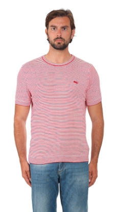 T-SHIRT MILLERIGHE ROSSA