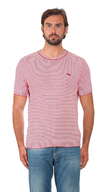 T-SHIRT MILLERIGHE ROSSA