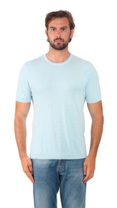 T-SHIRT MILLERIGHE AZZURRA