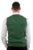 MAGLIONE SMANICATO VERDE