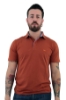 POLO CAMICIA MEZZA MANICA ARANCIONE
