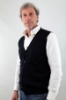 GILET CON BOTTONI MARTIN 2.0 BLU