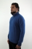 MAGLIONE LUPETTO BAMBU CON BOTTONI DENIM