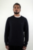 MAGLIONE GIROCOLLO IN PURO CASHMERE BLU