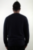 MAGLIONE GIROCOLLO IN PURO CASHMERE BLU