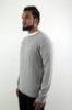 MAGLIONE GIROCOLLO IN PURO CASHMERE GRIGIO