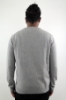 MAGLIONE GIROCOLLO IN PURO CASHMERE GRIGIO