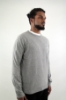 MAGLIONE GIROCOLLO IN PURO CASHMERE GRIGIO