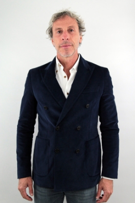 GIACCA DOPPIO PETTO BLU