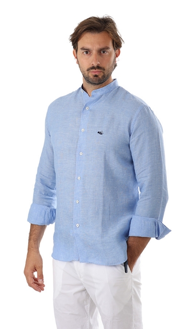 OLD RIVER CAMICIA LINO COREANA