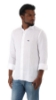 CAMICIA DI LINO CON COLLO CLASSICO BIANCA
