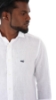 CAMICIA DI LINO CON COLLO CLASSICO BIANCA