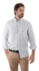 CAMICIA LINO A RIGHE BEIGE