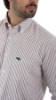 OLD RIVER CAMICIA BD LINO RIGHE