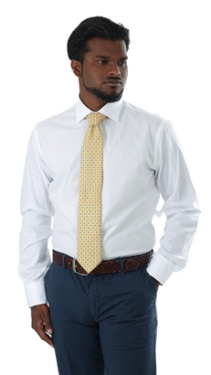 CAMICIA BIANCA CON COLLO CLASSICO