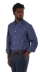 CAMICIA REGENT A RIGHE BLU
