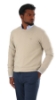 MAGLIONE GIROCOLLO IN COTONE 2.0 BEIGE