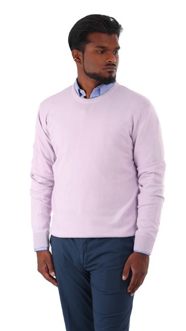 MAGLIONE GIROCOLLO IN COTONE 2.0