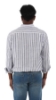 CAMICIA LINO A RIGHE GRIGIE
