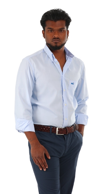 OLD RIVER CAMICIA RIGHE BD