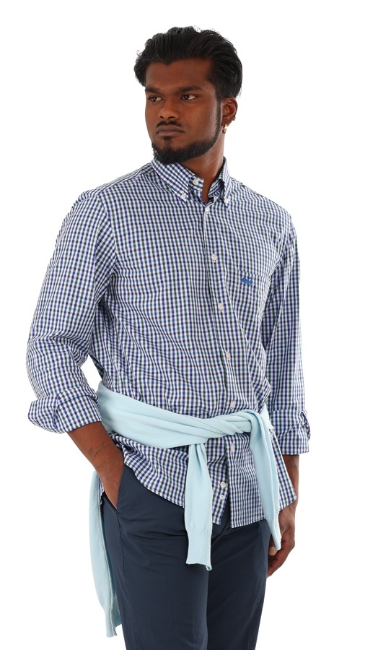  CAMICIA PRINCIPE - CON FANTASIA A QUADRI