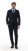 ABITO DA CERIMONIA 3 PEZZI - SMOKING SLIM FIT BLU