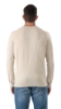 MAGLIONE GIROCOLLO IN COTONE BEIGE
